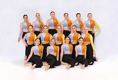 Dance team group photo.