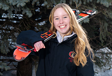 Youth Alpine Skier Photo