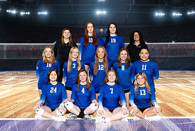 Volleyball Team Photo